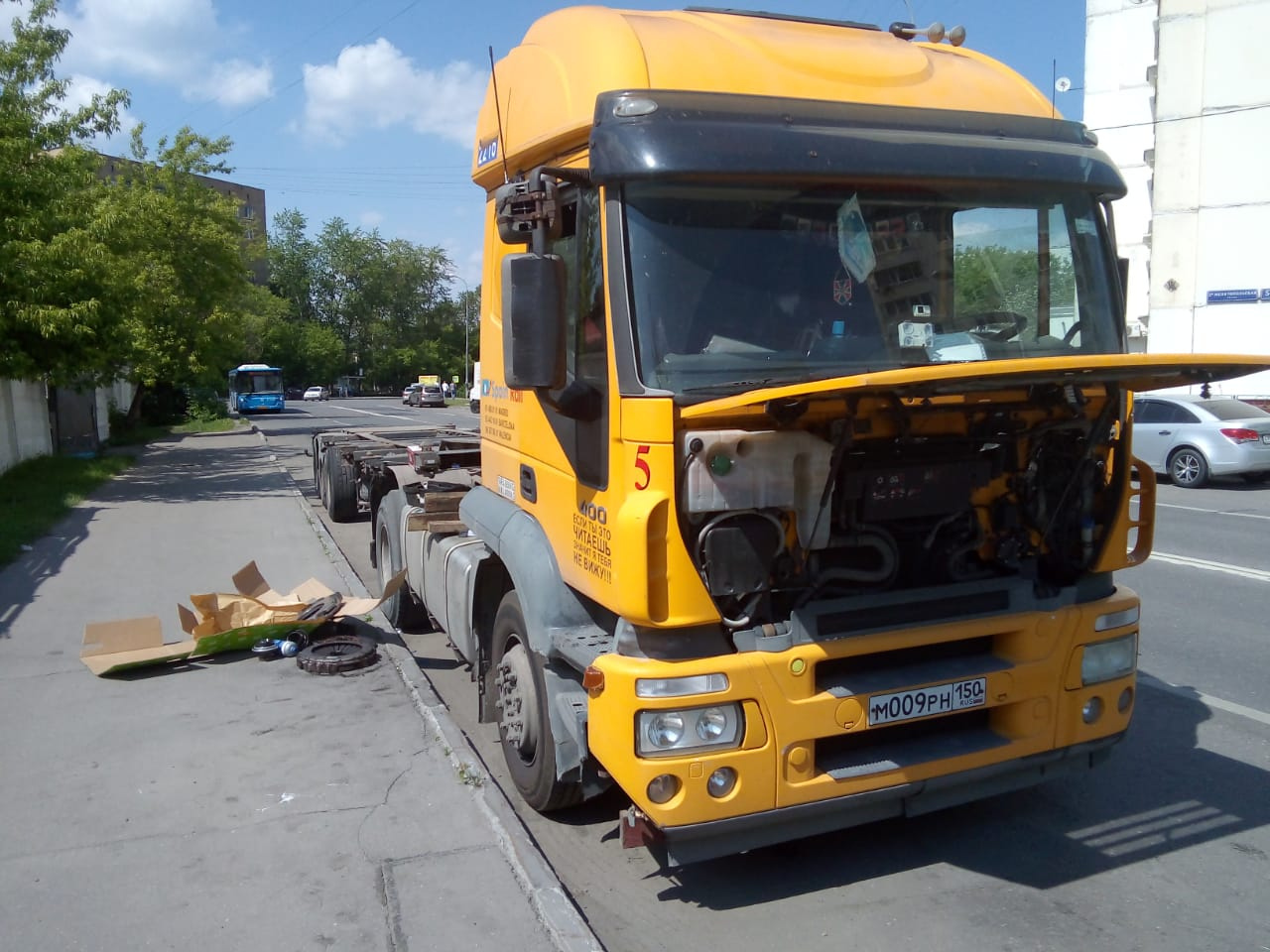Замена помпы охлаждения грузовика в Перми